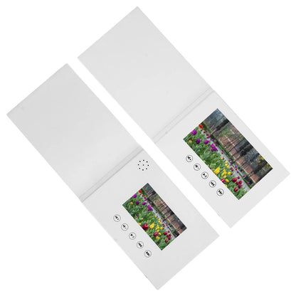 Greeting Card Video Greeting Card Video Brochure with LCD Screen for Birthday Gift Father's Day Mother's Day Christma