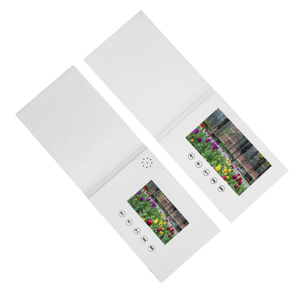 Greeting Card Video Greeting Card Video Brochure with LCD Screen for Birthday Gift Father's Day Mother's Day Christma