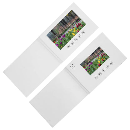 Greeting Card Video Greeting Card Video Brochure with LCD Screen for Birthday Gift Father's Day Mother's Day Christma